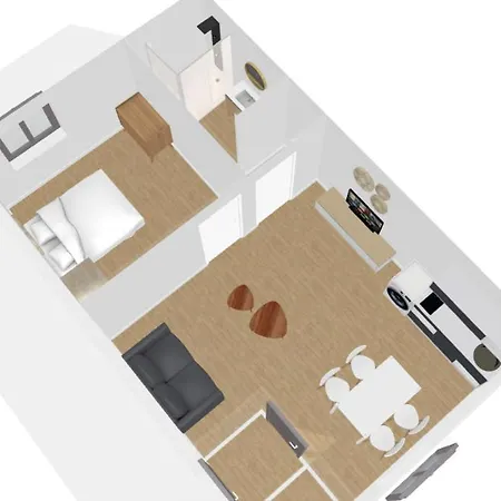Le Baltique - Homy Apartment Montlucon
